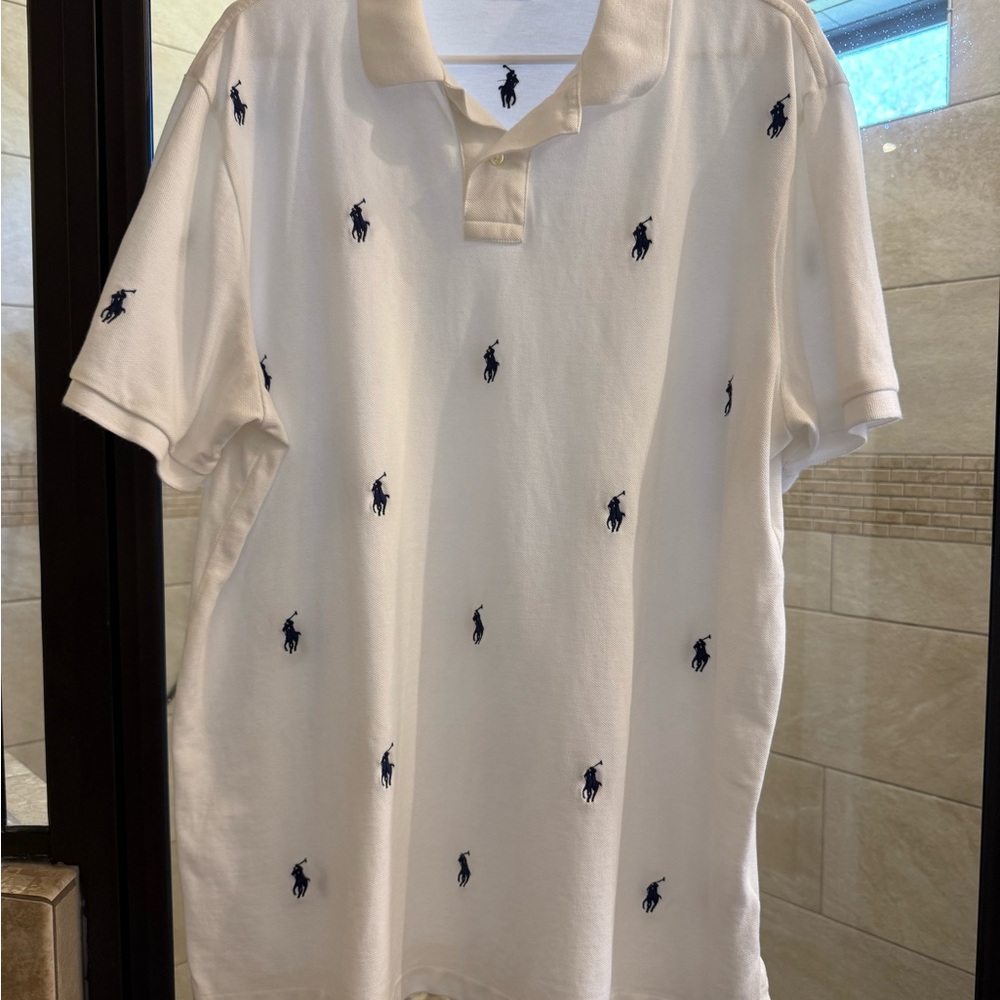 Polo by Ralph Lauren White Men's Shirt
